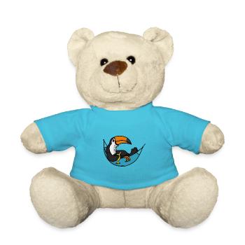 Heure du hamac Tucan Heure du hamac Toucan - Nounours - bleu outremer - Devant