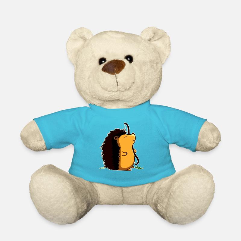 Bogenschützen-Igel - Teddy - Atollblau