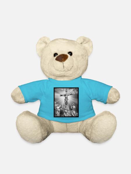 Jesus - Teddy Bear - atoll blue