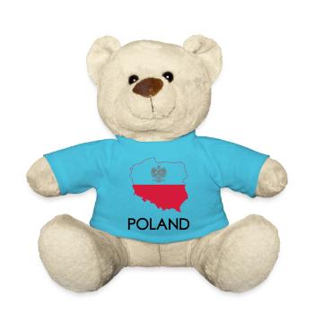 poland - Teddy Bear - atoll blue - Front