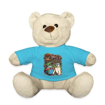Sauvez le monde ! - Nounours - bleu outremer - Devant