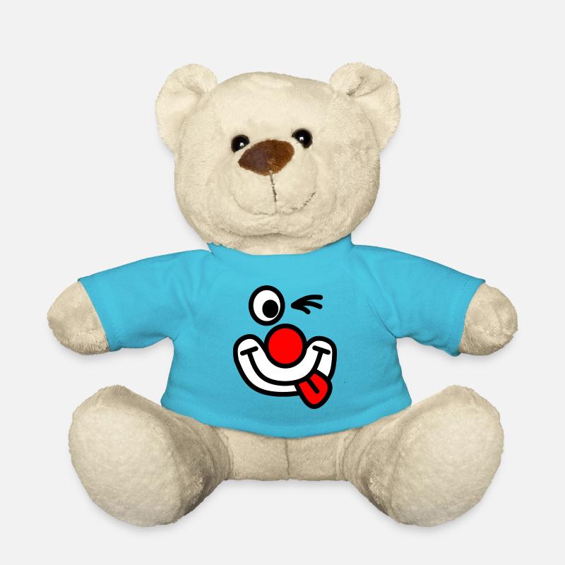 Clown - Teddy - Atollblau
