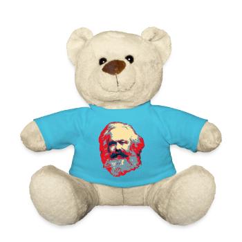 Karl Marx - Nounours - bleu outremer - Devant