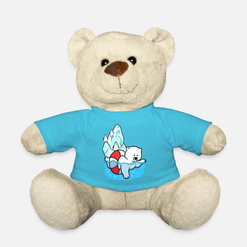 Eisbär Eisbären Arktis Wildtiere Klima Pinguin - Teddy - Atollblau