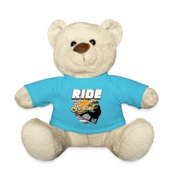 Kitesurfing, kiteboarding - Teddy Bear - atoll blue - Front