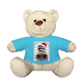 Dear Santa I Can Explain Lustiges Weihnachten Wasc - Teddy - Atollblau - Vorne