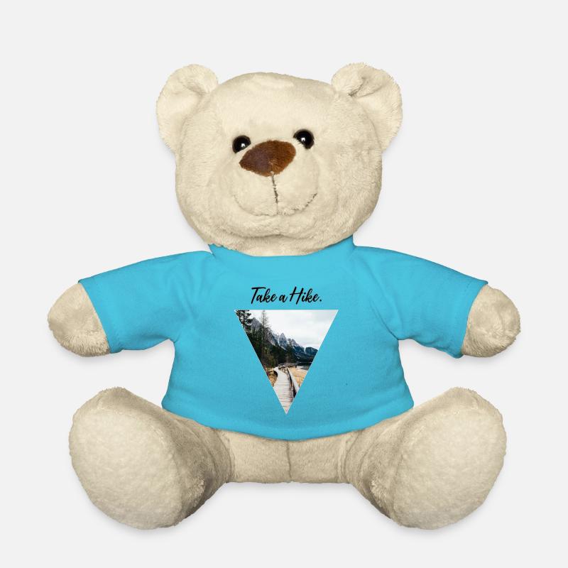 Faire une promenade - Nounours - bleu outremer