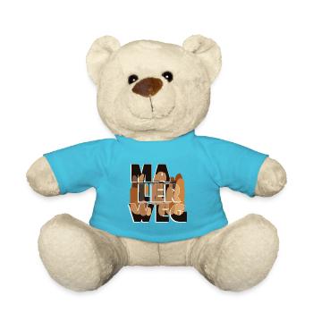 Malerweg - Teddy Bear - atoll blue - Front