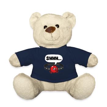 BALL GAG HUMOR Lustiger Knebel BDSM Witz versaut - Teddy - French Navy - Vorne