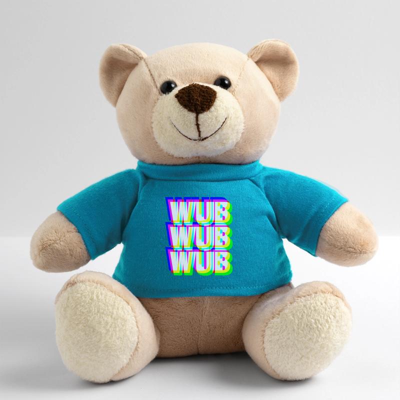WUB WUB Dubstep Techno Rave Headbanger DJ Gift Teddy Bear