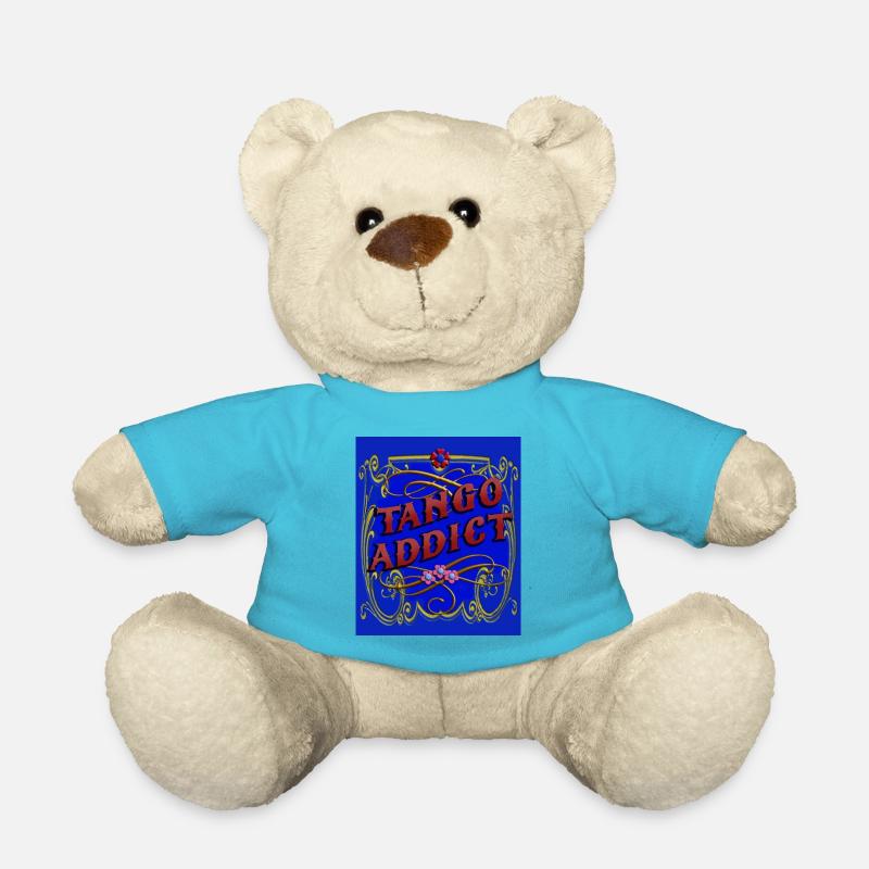 Accro au tango - Nounours - bleu outremer