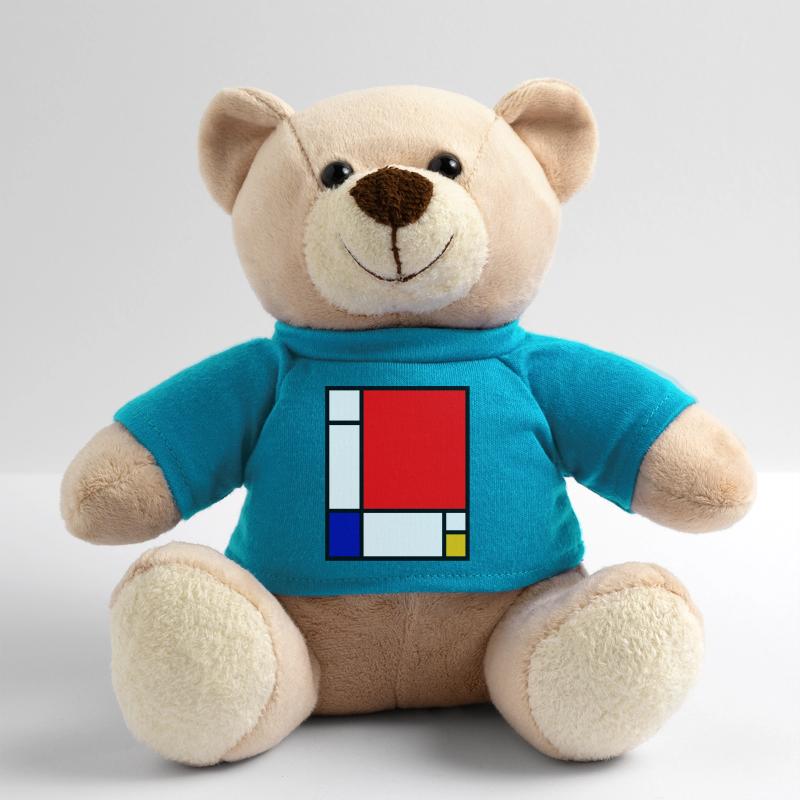 Mondrian 1 Teddy Bear