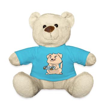 Labrador Kawaii - Teddy Bear - atoll blue - Front