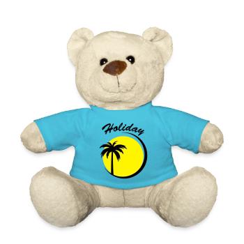 Holiday - Teddy Bear - atoll blue - Front