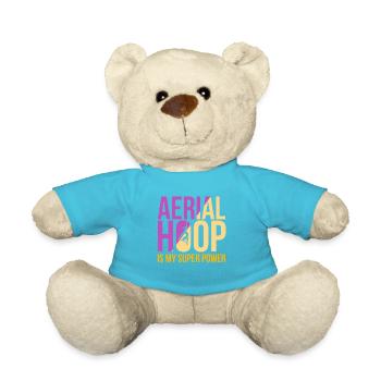 Aerialdance, Aerial dance dancers, - Teddy Bear - atoll blue - Front