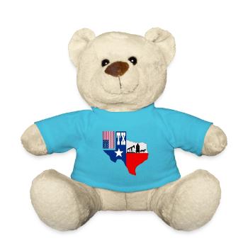 Texas - Teddy Bear - atoll blue - Front