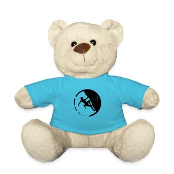 Klettern Bergsteigen Mountaineer Alpinist Boulderi - Teddy - Atollblau - Vorne