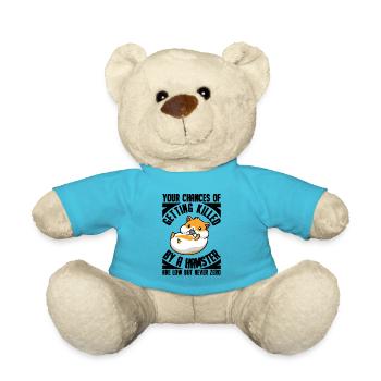 Von Einem Hamster Getötet Sind Niedrig, Aber Nie - Teddy - Atollblau - Vorne