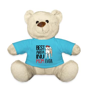 Akita Inu - Teddy Bear - atoll blue - Front