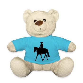 Westernreiter im Jog - Teddy - Atollblau - Vorne