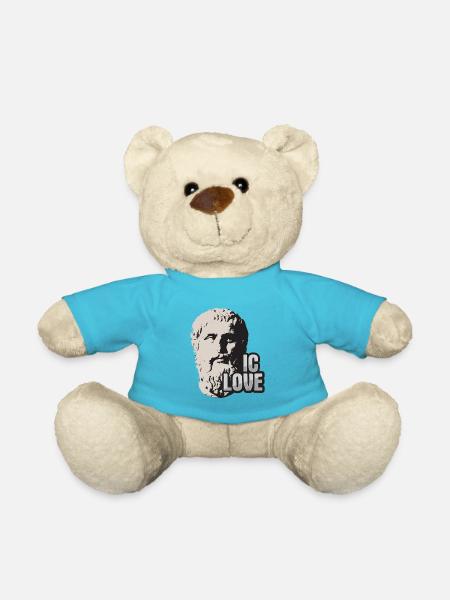 Philosophie Platon shirt für Philosophie Student - Teddy - Atollblau