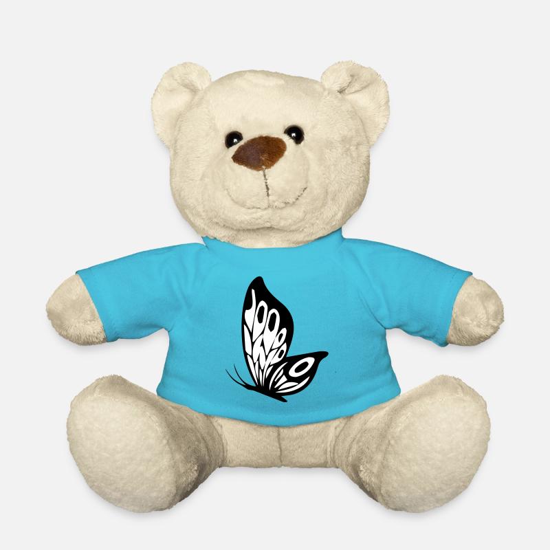 schmetterling - Teddy - Atollblau