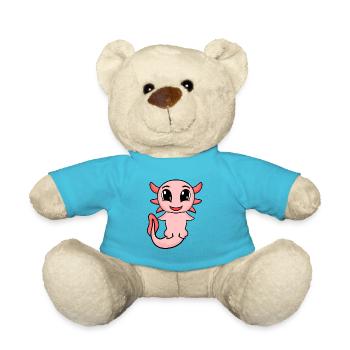 Axolotl - Teddy - Atollblau - Vorne