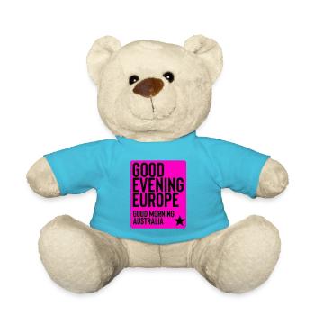 Eurovision - Teddy Bear - atoll blue - Front
