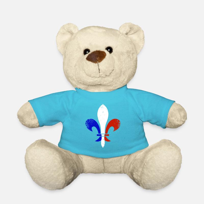 France Provence - Teddy Bear - atoll blue