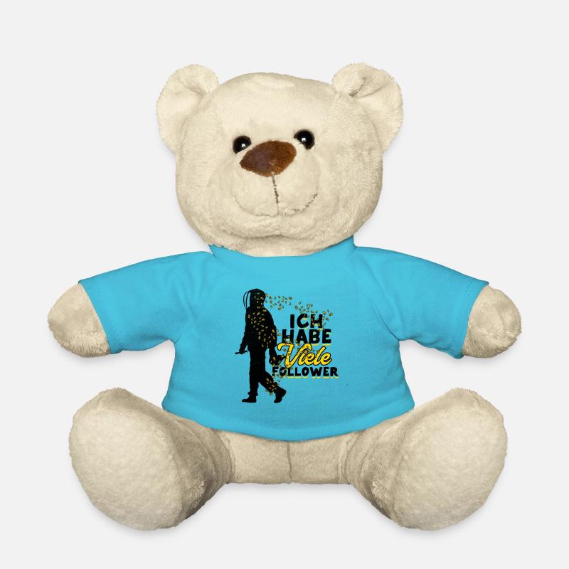 Ich Habe Viele Follower Bienen Imker Geschenk - Teddy - Atollblau