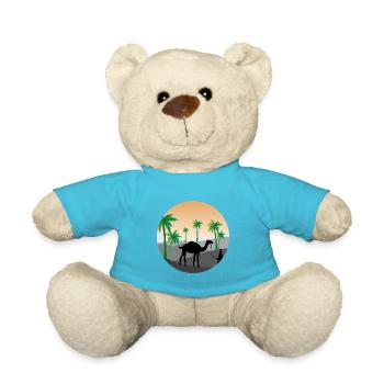 Palmen - Teddy - Atollblau - Vorne