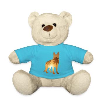 Sommerstrand - Deutscher Schäferhund - Teddy - Atollblau - Vorne
