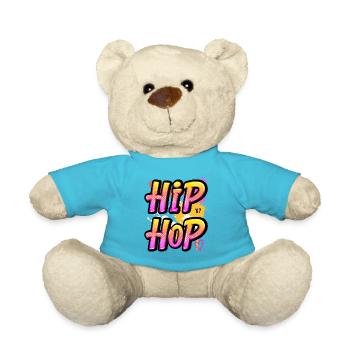 Hip Hop '87 - Teddy Bear - atoll blue - Front