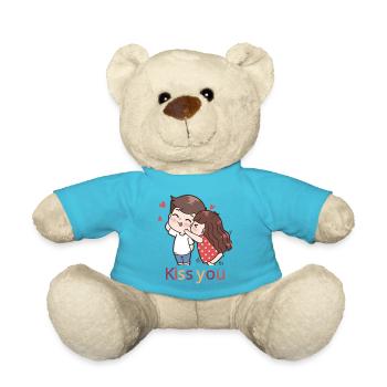 Love - Nounours - bleu outremer - Devant