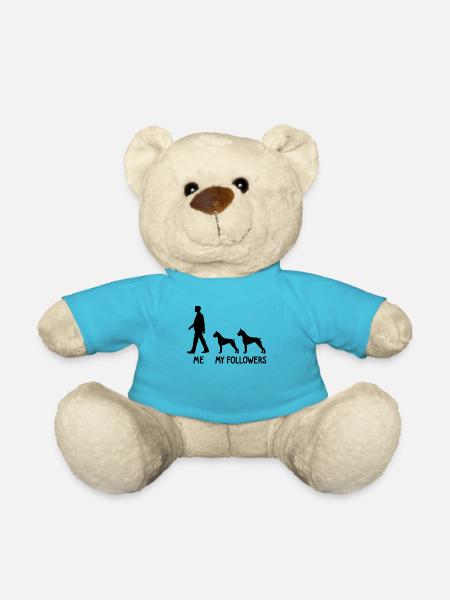 I Mes followers Boxer Chien Éleveur de chiens - Nounours - bleu outremer
