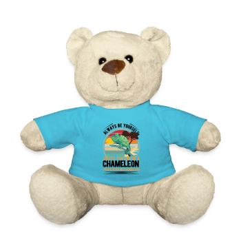 Chameleon Gift Chameleon - Teddy Bear - atoll blue - Front