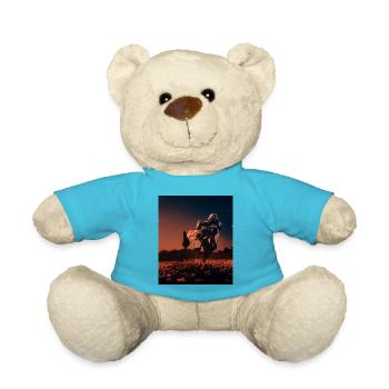 great ART on great PEOPLE - Teddy - Atollblau - Vorne
