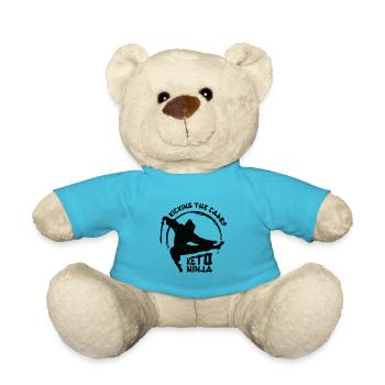 Keto Ninja Diät Ketogenes Essen Ninja-Liebhaber - Teddy - Atollblau - Vorne