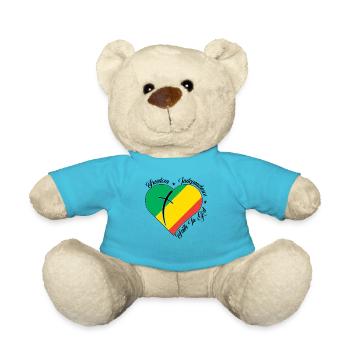 Freiheit Glaube An Gott - Kongo - Teddy - Atollblau - Vorne