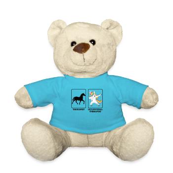 Lustiger Ergotherapeut - Teddy - Atollblau - Vorne