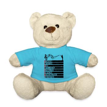 Choirmaster Orchestra Conductor Music Key Music - Teddy Bear - atoll blue - Front