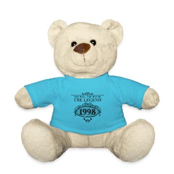 1998 | Die Legende seit 1998 Geburtstag - Teddy - Atollblau - Vorne