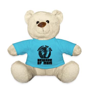 Kickboxing Forget The Dog Kickboxer Boxing Fight - Teddy - Atollblau - Vorne