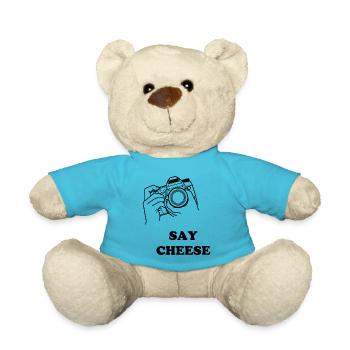 say cheese - Teddy - Atollblau - Vorne