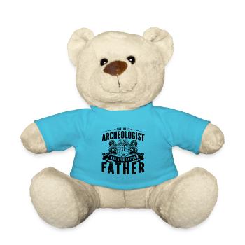 Le meilleur archéologue archéologie fouiller archéologue - Nounours - bleu outremer - Devant