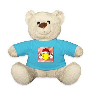 Softball Xmas Softball Player Christmas Gift - Teddy - Atollblau - Vorne