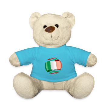 Italian flag - Teddy Bear - atoll blue - Front
