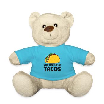 Sie hatten mich bei Tacos Cinco De Mayo Liebe - Teddy - Atollblau - Vorne