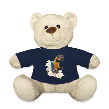 Der blau-gelbe Ara - Teddy - French Navy - Vorne