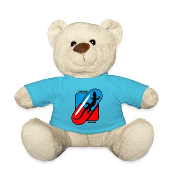 Nehmen Sie Ihre Medizin - Geckos - Teddy - Atollblau - Vorne